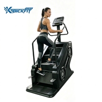 Bickfit ST1 Fitness Stair Master, Máquina Eléctrica para Subir Escaleras, Equipo de Gimnasio Comercial, Ejercicio Corporal, Stepper ABS