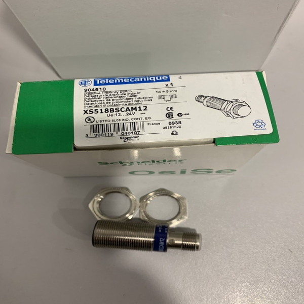 Plc 1ps New Xs518bscam12 Inductive Sensor Xs5 M18 - L50mm for Warranty Product