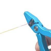 Vente en gros DX Tools FG-1081 9Cr19Mov Aluminium 10CM Coupe-ligne de pêche à la mouche, Pince coupante pour bijoux, Pince de pêche 38.5g
