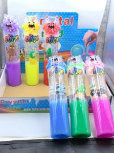 Vente directe fabricant : Jouet slime transparent Brainrot Tung Tung Tung Sahur, grande bouteille, 6 couleurs, slime cristal anime - Product Image 1