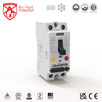 AFDD AFCI RCBO 1P+N 220V para Uso Doméstico e Industrial en Equipos Electrónicos, 4.5kA, Material de Cobre, CE