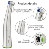 Contre-angle pour implants dentaires 20:1, embouts à bouton-poussoir, perceuse à grand couple, pièce à main pour implants à fibre optique, pièce à main dentaire électrique