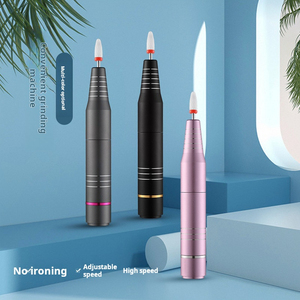 35000RPM <b>Mini</b> Rechargeable Nail <b>Drill</b> Machine Portable UV Gel Sander Custom Logo for Manicure - Product Image 2