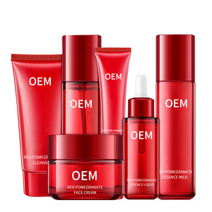 Set de suero de granada roja OEM hidratante para el cuidado de la piel de mujeres estudiantes - Product Image 2
