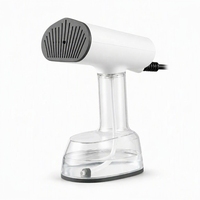 Défroisseur Vapeur Électrique Portable 1500W Mini avec Réservoir d'Eau 400ML, Protection Anti-Brûlure à Sec, Conception Pliable pour Usage Domestique et Hôtelier