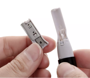 Maquinilla de afeitar eléctrica <span class=keywords><strong>para</strong></span> cejas, afeitadora indolora Unisex, Mini cortadora de <span class=keywords><strong>pelo</strong></span> facial - Product Image 5
