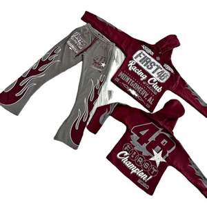 Sweat à capuche surdimensionné pour homme en molleton 100 % coton épais avec broderie personnalisée et impression DTG, logo arrière, offre ODM - Product Image 1