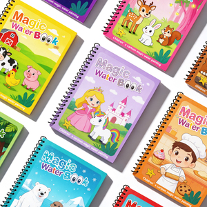 Libro da Colorare ad Acqua con Tema Animali e Natura <span class=keywords><strong>per</strong></span> Bambini 4-6 Anni, Puzzle Magico Personalizzato - Product Image 3