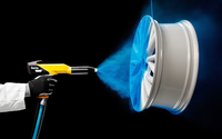 Revêtement électrostatique de poudre de jet de couleur écologique de Ral pour l'appareil électronique Qualicoat