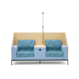 Silla de Infusión Plegable Moderna con Respaldo Alto para Hospital, Silla Médica de Tela para Diálisis y Donación de Sangre - Product Image 2