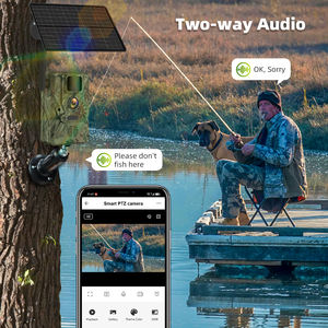 กล้องวงจรปิดอัจฉริยะ Ucon Outdoor Smart 4G รองรับซิมการ์ด  หมุนได้ ปรับมุมได้  บันทึกภาพเคลื่อนไหว 1 ปี  มองเห็นในที่มืดด้วยแสงดำ  มุมมองกว้าง  สำหรับการล่าสัตว์  เซ็นเซอร์ CMOS - Product Image 5