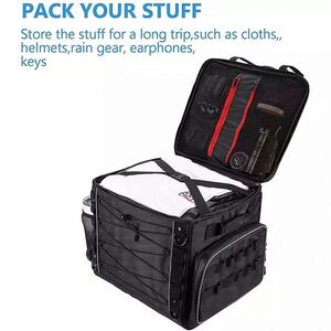 Sac de selle de moto étanche pour voyage, sac de bagages à fixer sur porte-bagages, vente chaude - Product Image 6