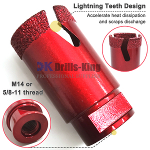 Juego de Herramientas de Perforación de Vidrio y Cerámica de Porcelana, Juego de Brocas de Diamante para Azulejos de 5-130 mm - Product Image 3