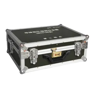 Mallette rigide en aluminium avec serrure à combinaison, mallette de <span class=keywords><strong>peinture</strong></span> personnalisée pour instrument d'angle rond, tendance - Product Image 1