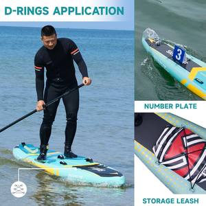 Skatinger Course <span class=keywords><strong>gonflable</strong></span> SUP Stand up <span class=keywords><strong>Paddle</strong></span> Board Paddleboard Surf <span class=keywords><strong>Paddle</strong></span> Planche de surf Waterplay Surf Padel Board - Product Image 5