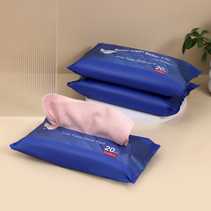 20 Pack <b>Microfiber</b> Cleaning Cloths in Pop-up Dispenser Box Reusable Soft Cleaning Rags Lint Free & Absorbent Dish <b>Towels</b> - Product Image 3