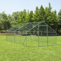Taizhou Mobile Walk-In Rabbit Cage Gallinero con carrera grande para uso doméstico