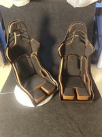 Sièges de course RECARO SR-S noirs de haute qualité, réglables, pour simulateur, type baquet, sportifs, en stock, prêts à être expédiés