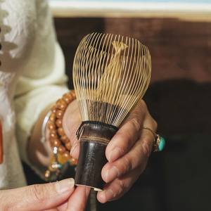 NEWELL Juego de Porta Cucharas de Bambú de Diseño Japandi Ecológico, Negro, Premium, Hecho a Mano, para Regalo, Cuchara para <span class=keywords><strong>Matcha</strong></span> Personalizada - Product Image 4