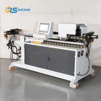 Machine de cintrage de tubes carrés hydraulique électrique CNC automatique RS-20CNC-3A-1S pour tuyaux d'échappement