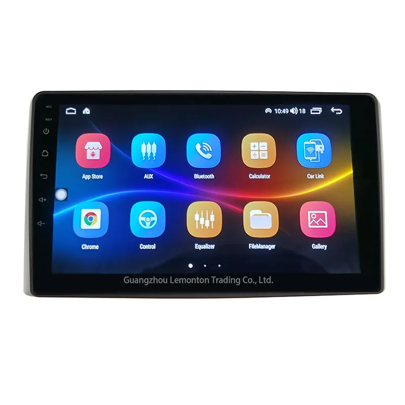 OEM 9 Inch Android 10.0 Cho 2017 Zhonghua V3 Đài Phát Thanh Với HD Màn Hình Cảm Ứng GPS Hệ Thống Định Vị Hỗ Trợ Carplay DAB +