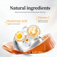 Ensemble de soins éclaircissants à la vitamine C OEM avec nettoyant, tonique, sérum et crème, routine en 4 étapes pour un blanchiment visible et une peau éclatante