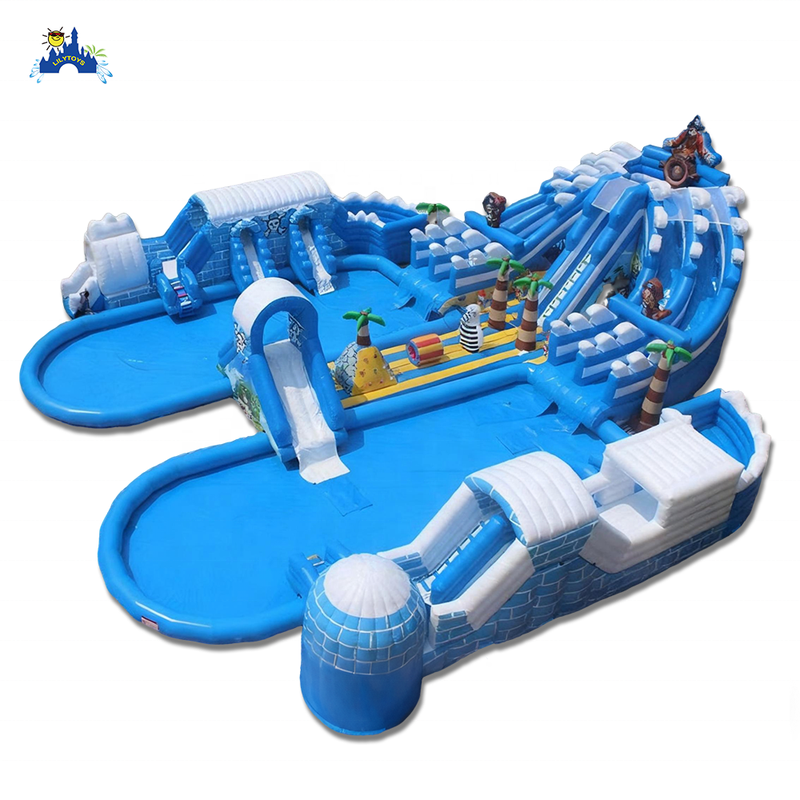 Inflatable Pirate Giant Water Slide with