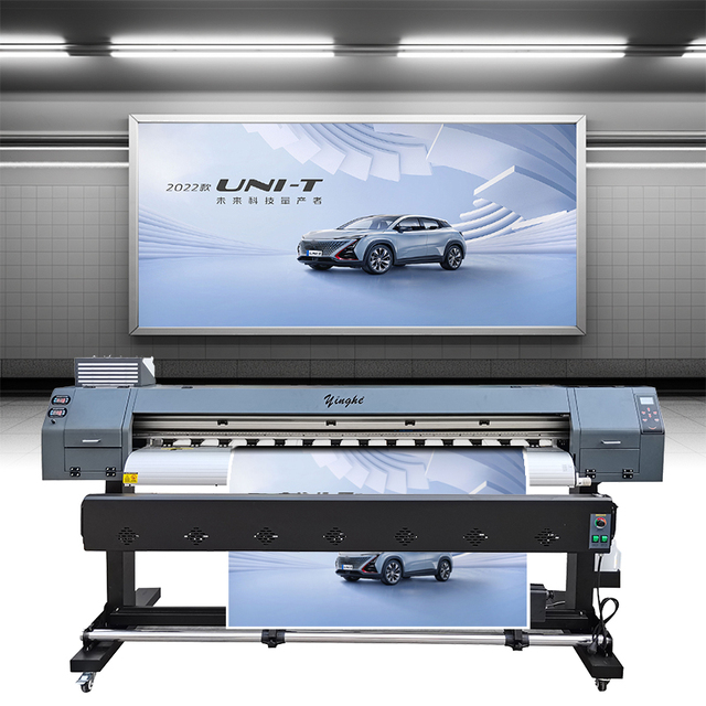 Single Head 6 Feet Large Format Digital Inkjet Printer Machine Advertising Photo Oil Canvas Outdoor Wallpaper Decorative Printer