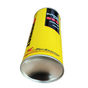 Cartouche de gaz <span class=keywords><strong>butane</strong></span> vide en fer blanc |   Diamètre 45/52/57 mm |   Tailles personnalisées disponibles - Product Image 3