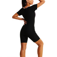 Femmes 3-en-1 Slim Shapewear Sport Body Combinaison Argent Revêtement Sauna Transpiration Taille Formateur Corset Respirant Yoga Corset