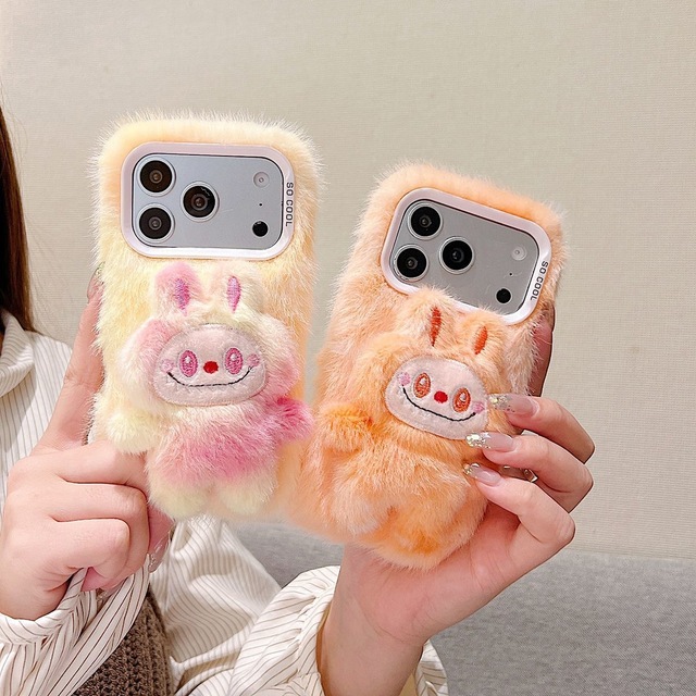 3D Cartoon Design Phone Case for iPhone 17 16 15 14 13 Pro 12 11 Pro Xs X XR Max 8 7 SE Laser Hard TPU Cases Back Cover