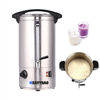 Heavybao卸売電気小型加熱ポットワックスメルタータンクパラフィン大豆ワックス蜜蝋メルターキャンドル溶解製造機
