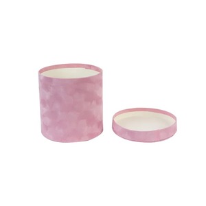 Caja de regalo de flores con embalaje de papel de terciopelo y cartón para ramo de flores, se puede personalizar según las necesidades. - Product Image 2