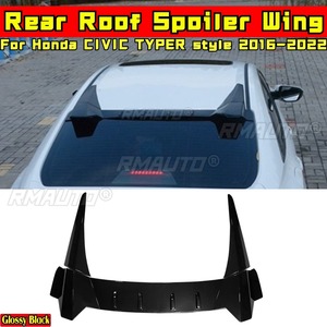 Alerón Trasero de Techo Estilo TYPER en Negro Mate para Honda CIVIC 10ª Gen. 2016-2022, Kit de Carrocería, Accesorios para Auto - Product Image 2