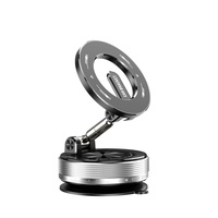 Support de téléphone magnétique pliable pour voiture, réglable à 360 degrés, fixation sur grille d'aération, forte aspiration, en ABS, pour iPhone 16/15 – Offre Spéciale