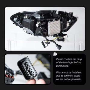Fari a LED per <span class=keywords><strong>BMW</strong></span> Serie 1 <span class=keywords><strong>F20</strong></span> <span class=keywords><strong>2015</strong></span> 2016 2017 2018, Gruppo Fari 120i 125i M135i M140i <span class=keywords><strong>F20</strong></span>, Luci Diurne a LED - Product Image 4