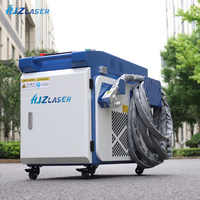 Machine de nettoyage au laser à fibre portable haute puissance 1500W/2000W/3000W pour le papier, l'acier au carbone, l'acier inoxydable, vitesse supérieure à 15-30 m/h