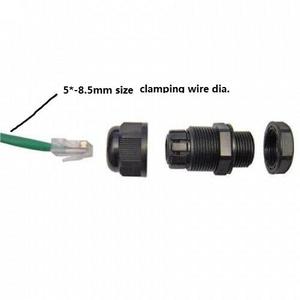 M20 M22 CE RoHS Cat5/5e/6 Ethernet LAN кабель RJ45 IP68 водонепроницаемый разъем Ethernet кабельная втулка для наружной сети - Product Image 3