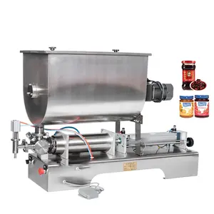 U Type Various Sauces High Quality Liquid Filling Machine Mix And Filling Machine