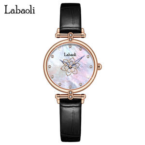 Nouvelle montre pour femme avec diamant serti montre à quartz de style niche étanche - Product Image 6