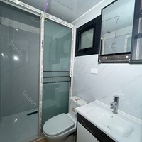 Villas de Luxe Entièrement Meublées avec Salle de Bain Complète, Maisons Préfabriquées Conteneurs, Appartements Intégrés pour Suite d'Invités
