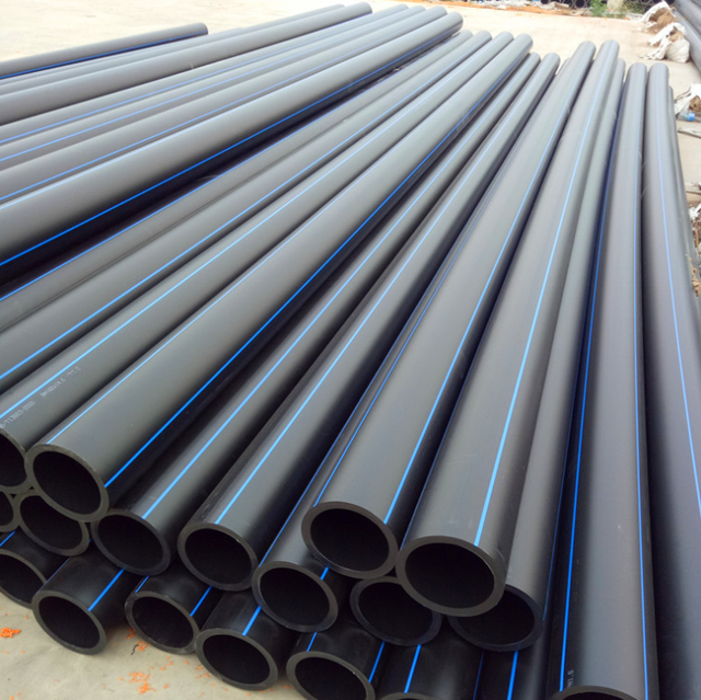 HDPE Pipes PN10 100mm 200mm 300mm PE Water Plastic Tube Large Diameter Irrigation Polyethylene HDPE Pipe Hose