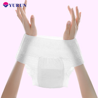Culottes menstruelles jetables respirantes pour femmes, sous-vêtements de nuit pour adultes, couches menstruelles pour culottes hygiéniques