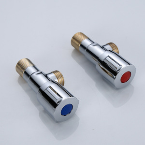 Robinet d'arrêt en laiton forgé rouge Morning Dew, filetage mâle, un entrée, une sortie, diamètre intérieur standard - Product Image 4