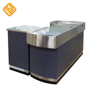 Comptoir de caissier de caisse de supermarché de taille personnalisée HBE-CC Highbright durable de haute qualité - Product Image 5