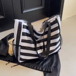 I-0799 New Fashion Women's Large-capacity Tote <b>Bags</b> Canvas and Single-shoulder <b>Underarm</b> <b>Bags</b> - Product Image 4