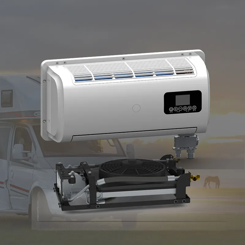 Car Cooling Split All-In-One Van Parking Air Conditioner Universal Caravan Air Conditioner 12v Truck Air Conditioner
