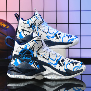 Chaussures de sport pour hommes personnalisées avec logo de marque, style basketball, respirantes, en mesh, pour la course à pied, Zapatos - Product Image 4