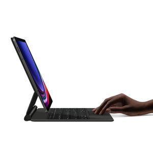 Clavier pour <span class=keywords><strong>Samsung</strong></span> <span class=keywords><strong>Galaxy</strong></span> <span class=keywords><strong>Tab</strong></span> S9 S10 Plus, étui magnétique pour clavier pour <span class=keywords><strong>Galaxy</strong></span> <span class=keywords><strong>Tab</strong></span> <span class=keywords><strong>S7</strong></span> S9 FE Plus 12,4 pouces, housse de clavier magique - Product Image 5