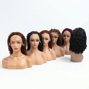 Promoción Letsfly: Pelucas Rizadas de Cabello Humano Virgen Brasileño Birmano con Encaje Frontal 13x4, 200% de Densidad, para Mujer Negra, Venta al por Mayor a 45$ - Product Image 2